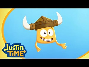 Viking Discoveries | Squidgy Shorts | Justin Time