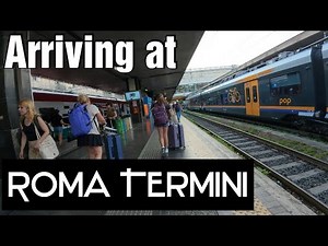 Arriving at Rome Termini Station 🇮🇹 | Main Train Station in Roma, Italy | 4K Walkthrough
