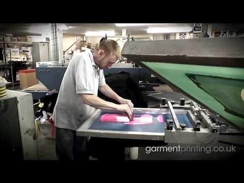 T-Shirt Screen Printing Process