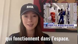 168K views · 1.8K reactions | Dans les salles de sport, on est habitué à se servir des poids lourds pour s'entraîner. Mais comment faire du sport si la gravité est disparue? Dans un cours scientifique donné par des astronautes chinois dans la station spatiale chinoise, on a montré comment faire du sport sans gravité. Le tapis à course est choisi comme la seule machine à être transporté dans le vaisseau spatial. Je vous explique pourquoi. #sport #space | Chloé Zhou | Facebook