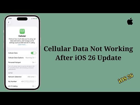 iOS 26.4 Cellular Data Not Working on iPhone (Fixed 2026)
