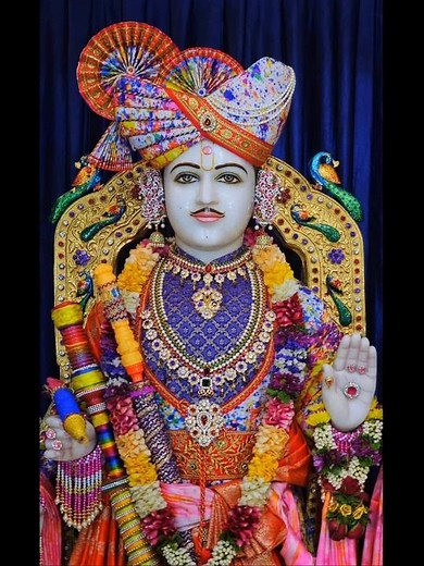 08-06-2026, Peaceful Murti Darshan at BAPS Sarangpur Today ✨ #shorts #baps