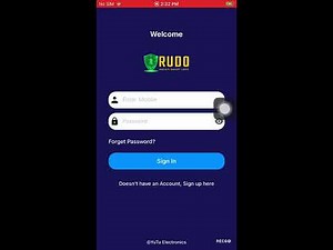 Rudo Smart Lock App Tutorial & Demo || Powered by YuTu Electronics Pvt. Ltd.