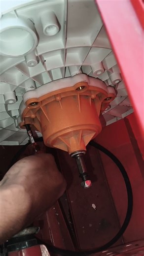 washing machine geair box change short video