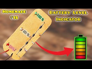 Battery level INDICATOR battery charge indicator 3.7 to 5V DIY battery level indicator