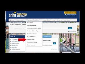 How do I search for Harvard Business Review articles in the library? - SNHU Library Frequently Asked Questions