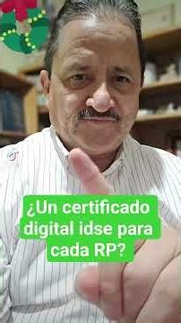 ¿Debo tener un certificado #idse para cada RP?