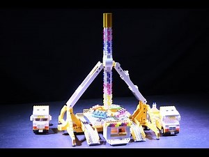 LetsGoRides Loop Fighter *** Lego Fairground / Thrillride ***