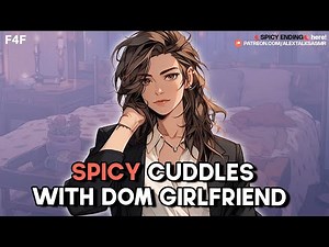 ♡ F4F ♡ Your Dom girlfriend finds you asleep in her bed [spicy cuddles] [teasing] ASMR GF