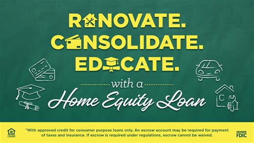 26K views · 42 reactions | Whether you need money for home improvements, tuition expenses, or debt consolidation, we have you covered! Stop by your local BancFirst for a Home Equity loan today. (WAC) | BancFirst | Facebook