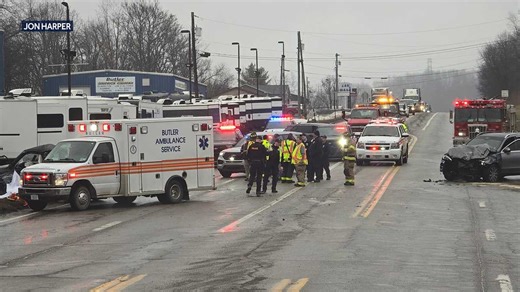 Woman dies in crash on Route 8 in Butler Township