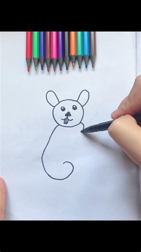 Cute Rabbit Drawing 🐰 | Easy Bunny Drawing for Beginners #shorts