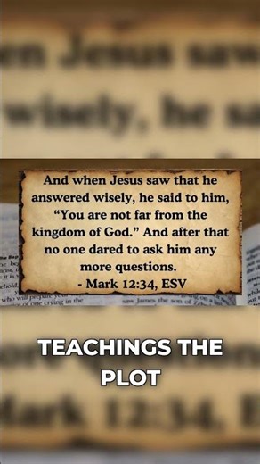 Putting Jesus' Teaching Into Practice #jesus #scriptureexplained #newtestament