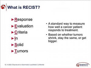 RECIST 1.0 and 1.1: Overview and Data Challenges in Oncology Clinical Trials