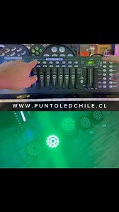 Aprender a programar en este clásico controlador #DMX ⚡️ Foco 1 - D001 Foco 2 - D017 Foco 3 - D033 Foco 4 - D049 Foco 5 - D065 Si tienes más focos, le vas sumando 16 canales. Esta en una programación sencilla, pero te dará nociones de cómo funciona el Dmx! 🤝 | Punto Led Chile