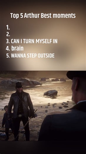 Arthur top 3 gaming characters #arthurmorgan #rdr #fyp | Arthur Morgan