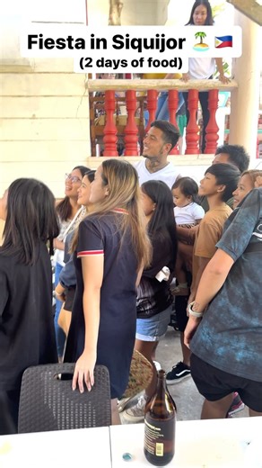 24K views · 3.4K reactions | Celebrating my first fiesta on my island since being an adult ️… 2 days of so much eating! Everyone in the Philippines are so welcoming and loving especially here… MABUHAY PHILIPPINES! #Filipino #Pinoy #Philippines #Fiesta #Food #foodstagram #Siquijor | Shaun Pelayo | Facebook