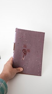 Violet Handmade Notebook With Handmade Flowers, Sketchbook in Longstitch Binding, Size A5, 21,5x14,5 Cm, High-quality Paper Inside - Etsy Australia