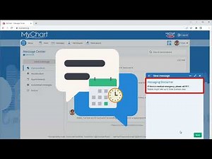Messages in MyChart for Desktop