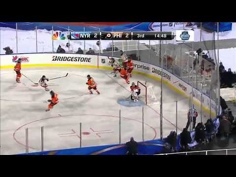 NHL: 2012 Winter Classic Highlights - Flyers vs Rangers 1/2/12
