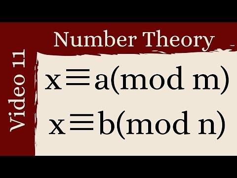 Chinese Remainder Theorem -- Number Theory 11