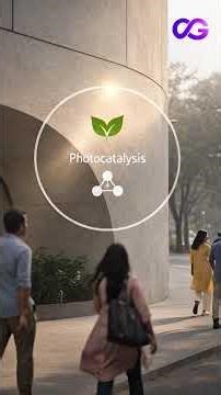 This Material Cleans Air Using Sunlight #Shorts #science #didyouknow