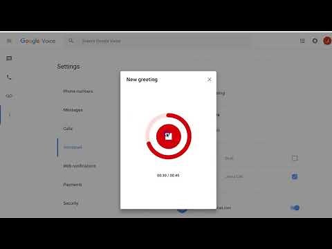 Setting Your Google Voice Voicemail