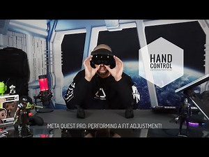 •Meta Quest Pro | How To Perform A Fit Adjustment & Hand Control Demonstration!