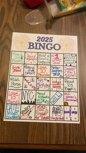 2025 Bingo Board Update: Exciting Changes Revealed