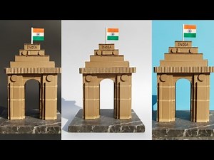 Republic Day Craft | Cardboard Se India Gate Banaen Ka Sabse Asaan Tarika | India Gate 3d Model