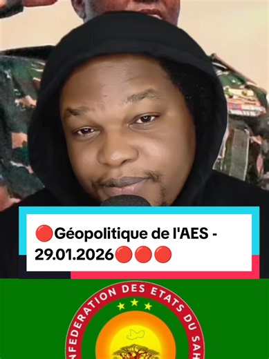 🔴Géopolitique de l'AES - 29.01.2026🔴