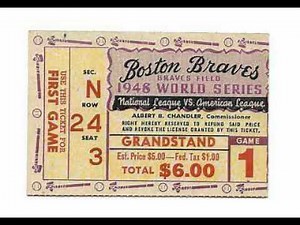 1948 World Series: Game 1: Cleveland v Boston