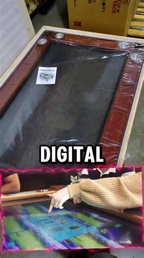 Game Theory Tables on Instagram: "Arena V2 Board Game Table Unboxing (Dark Mahogany) Unboxing the Arena Version 2 in Dark Mahogany — a full touchscreen digital board game table built to level up game night. In this video, we break down what arrives in the shipment and what’s included for this customer’s complete setup, including the Origins Ottoman, Arena legs, Battle Dice Tower, Glasshouse Display (with adapters), GM Command Center, a full set of 5 Player Wing Shelves, and the Stone Dragon play