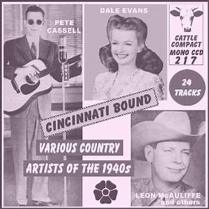 Various - Various Country Artists Of The 1940s - Cincinnati Bound