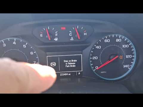How to Use the Parking Brake in a Chevy Equinox (2018-2024)