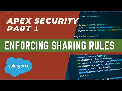 Enforcing Sharing Rules in Apex (Salesforce)