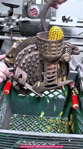 Iconic Corn Sheller Tools – Manual Hand Crank Removes 60 kg Corn per Hour