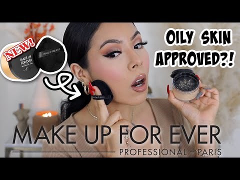 NEW🚨 Make Up For Ever Ultra HD Matte Setting Powder ||REVIEW & WEAR TEST FOR OILY SKIN