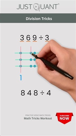 Math Tricks - Division Tricks - Japanese Line Division - Fun Math Hacks - Quick Maths #mathstricks