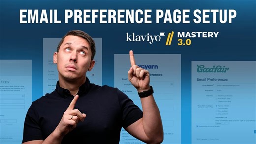 How to Build an Email Preference Page in Klaviyo