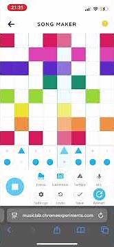 Cómo utilizar Song Maker de Chrome Music Lab