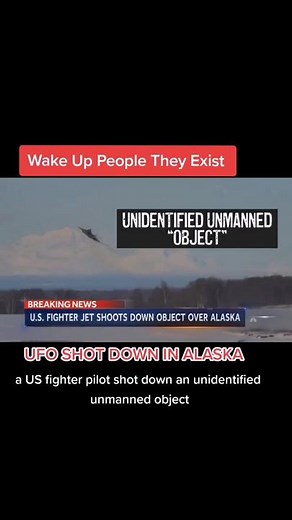 UFO SHOT DOWN IN ALASKA #alien #ufo