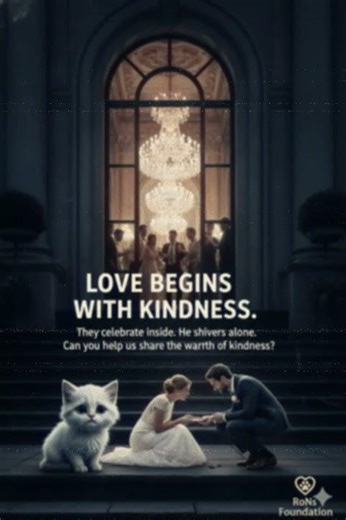 The Bride Stopped Her Wedding For a Massive Animal Charity Donation After Seeing a Cat #donation