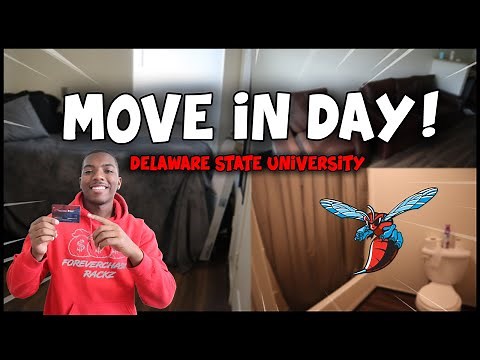 HBCU COLLEGE MOVE IN DAY VLOG | Delaware State University | Village Apartments