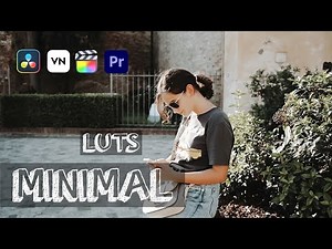 Free CLEAN MINIMAL Luts | How To Use Luts In Adobe Premiere Pro.