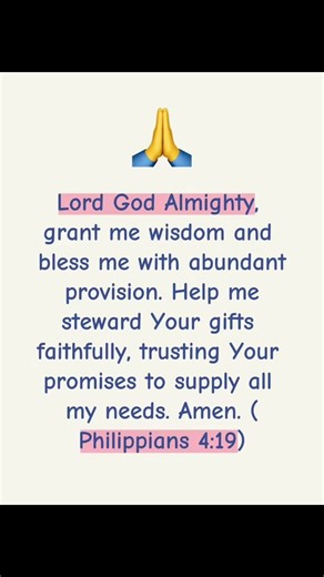 Prayer for Prosperity and Financial Wisdom.