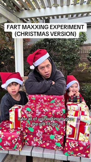 For our Fart Maxxing Experiment (Christmas Version) we are going to test the efficacy of fart preservation through the use of three different containers that will store our gas for a period of 72 hours. In the name of science. #fartmaxxing