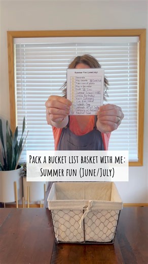 18 reactions | Mom method: make a bucket list or bucket list basket...