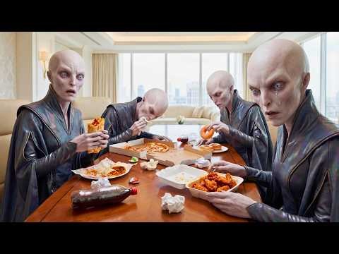 Alien Diplomats Tried Human Comfort Food and Realized We Eat High Potency Biological Weapons..