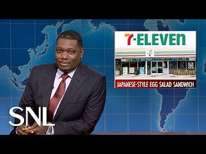 Weekend Update: Columbia's New Star Wars Ponchos, 7-Eleven's Japanese-Style Egg Salad Sandwich - SNL